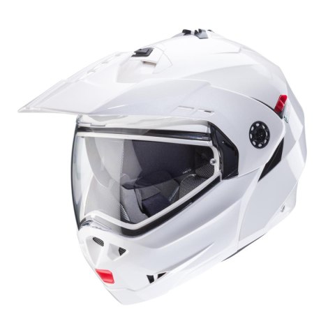 CABERG KASK SZCZĘKOWY FLIP-UP ENDURO MODEL TOURMAX X SOLID KOLOR BIAŁY POŁYSK ROZMIAR XL (PINLOCK W ZESTAWIE) CABERG KASK SZCZĘKOWY FLIP-UP ENDURO MODEL TOURMAX X SOLID KOLOR BIAŁY POŁYSK ROZMIAR XL (PINLOCK W ZESTAWIE)