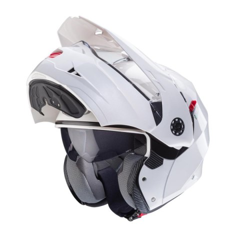 CABERG KASK SZCZĘKOWY FLIP-UP ENDURO MODEL TOURMAX X SOLID KOLOR BIAŁY POŁYSK ROZMIAR XL (PINLOCK W ZESTAWIE) CABERG KASK SZCZĘKOWY FLIP-UP ENDURO MODEL TOURMAX X SOLID KOLOR BIAŁY POŁYSK ROZMIAR XL (PINLOCK W ZESTAWIE)