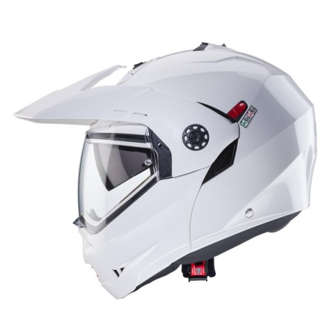 CABERG KASK SZCZĘKOWY FLIP-UP ENDURO MODEL TOURMAX X SOLID KOLOR BIAŁY POŁYSK ROZMIAR XL (PINLOCK W ZESTAWIE) CABERG KASK SZCZĘKOWY FLIP-UP ENDURO MODEL TOURMAX X SOLID KOLOR BIAŁY POŁYSK ROZMIAR XL (PINLOCK W ZESTAWIE)