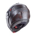 CABERG KASK SZCZĘKOWY FLIP-UP MODEL DUKE EVO RUSTY KOLOR SZARY/RDZAWY ROZMIAR L (PINLOCK W ZESTAWIE)