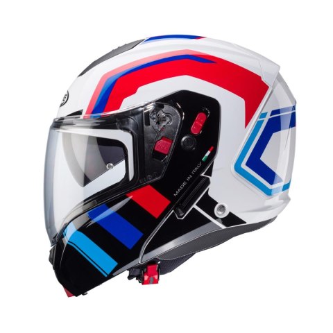 CABERG KASK SZCZĘKOWY FLIP-UP MODEL HORUS X ROAD KOLOR BIAŁY/CZARNY/CZERWONY/NIEBIESKI ROZMIAR XL (PINLOCK W ZESTAWIE) CABERG KASK SZCZĘKOWY FLIP-UP MODEL HORUS X ROAD KOLOR BIAŁY/CZARNY/CZERWONY/NIEBIESKI ROZMIAR XL (PINLOCK W ZESTAWIE)