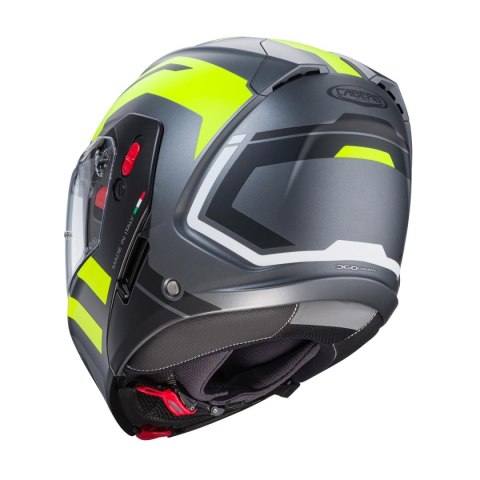 CABERG KASK SZCZĘKOWY FLIP-UP MODEL HORUS X ROAD KOLOR SZARY MAT/CZARNY/ŻÓŁTY FLUO ROZMIAR S (PINLOCK W ZESTAWIE) CABERG KASK SZCZĘKOWY FLIP-UP MODEL HORUS X ROAD KOLOR SZARY MAT/CZARNY/ŻÓŁTY FLUO ROZMIAR S (PINLOCK W ZESTAWIE)