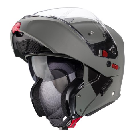 CABERG KASK SZCZĘKOWY FLIP-UP MODEL HORUS X SOLID KOLOR SZARY MAT KAMO ROZMIAR M (PINLOCK W ZESTAWIE) CABERG KASK SZCZĘKOWY FLIP-UP MODEL HORUS X SOLID KOLOR SZARY MAT KAMO ROZMIAR M (PINLOCK W ZESTAWIE)