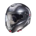 CABERG KASK SZCZĘKOWY FLIP-UP MODEL LEVO X SOLID KOLOR SZARY METALIK ROZMIAR M (PINLOCK W ZESTAWIE)