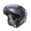 CABERG KASK SZCZĘKOWY FLIP-UP MODEL LEVO X SOLID KOLOR SZARY METALIK ROZMIAR M (PINLOCK W ZESTAWIE)