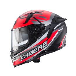 CABERG PROMOCJA KASK INTEGRALNY AVALON X KIRA KOLOR CZARNY MAT/SZARY/CZERWONY FLUO ROZMIAR M