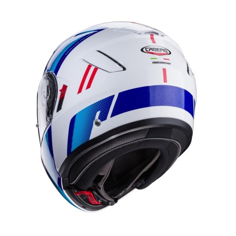 CABERG PROMOCJA KASK SZCZĘKOWY FLIP-UP MODEL LEVO X MANTA KOLOR BIAŁY/NIEBIESKI/CZERWONY ROZMIAR M (PINLOCK W ZESTAWIE) CABERG PROMOCJA KASK SZCZĘKOWY FLIP-UP MODEL LEVO X MANTA KOLOR BIAŁY/NIEBIESKI/CZERWONY ROZMIAR M (PINLOCK W ZESTAWIE)