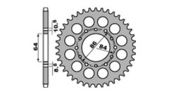 JR WYPRZEDAŻ ZĘBATKA TYLNA 814 42 SUZUKI GT 380, GS 400 '77-78, GS 450 '84-87 (81442JT) (ŁAŃC. 530)