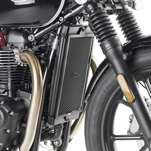 KAPPA OSŁONA CHŁODNICY TRIUMPH STREET TWIN 900 '16-'22 CZARNA KAPPA OSŁONA CHŁODNICY TRIUMPH STREET TWIN 900 '16-'22 CZARNA