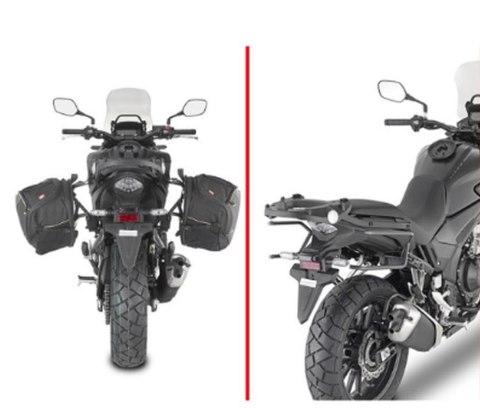 KAPPA STELAŻ POD TORBY (SAKWY) BOCZNE SZYBKIEGO MONTAŻU REMOVE-X HONDA CB 500X '19-'22, KAPPA STELAŻ POD TORBY (SAKWY) BOCZNE SZYBKIEGO MONTAŻU REMOVE-X HONDA CB 500X '19-'22,