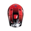LEATT KASK MOTO 2.5 V24 HELMET RED KOLOR CZERWONY/CZARNY/BIAŁY ROZMIAR L (59-60 cm)