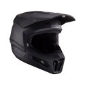 LEATT KASK MOTO 2.5 V24 HELMET STEALTH KOLOR CZARNY ROZMIAR XL (61-62 cm)