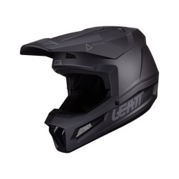 LEATT KASK MOTO 2.5 V24 HELMET STEALTH KOLOR CZARNY ROZMIAR XL (61-62 cm)