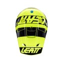 LEATT KASK MOTO 3.5 V24 (+GOGLE VELOCITY 4.5 GRATIS) HELMET KIT CITRUS KOLOR CZARNY/ŻÓŁTY FLUO ROZMIAR L (59-60 cm)