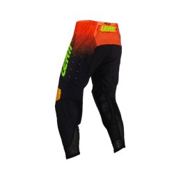 LEATT SPODNIE MOTO 4.5 PANTS CITRUS KOLOR CZARNY/POMARAŃCZOWY ROZMIAR L