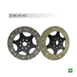 NEWFREN TARCZE SPRZĘGŁOWE BMW R 45/65 '80-'93; R 80R/RT/GS/ST '80-'95; R 100R/RT/CS/GS '80-'96 (SUCHE SPRZĘGŁO) (WZMOCNIONE)