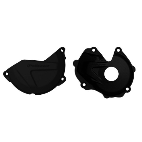POLISPORT ZESTAW OSŁONA POKRYWY (DEKLA) ALTERNATORA ORAZ OSŁONA POKRYWY SPRZĘGŁA KAWASKI KX 450F '16-'18 KOLOR CZARNY (846090000 POLISPORT ZESTAW OSŁONA POKRYWY (DEKLA) ALTERNATORA ORAZ OSŁONA POKRYWY SPRZĘGŁA KAWASKI KX 450F '16-'18 KOLOR CZARNY (846090000