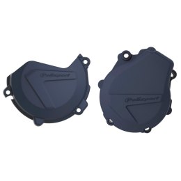 POLISPORT ZESTAW OSŁONA POKRYWY (DEKLA) ALTERNATORA ORAZ OSŁONA POKRYWY SPRZĘGŁA KTM EXC-F/XC-F 450/500 '17-'22; HUSQVARNA FE 45