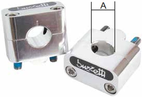 BUZZETTI MOCOWANIE/PODWYŻKI KIEROWNICY (22,2MM) KOLOR SREBRNY BUZZETTI MOCOWANIE/PODWYŻKI KIEROWNICY (22,2MM) KOLOR SREBRNY