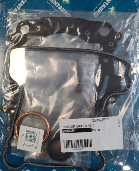 CENTAURO USZCZELKI TOP-END YAMAHA YZ 450F YZF 450 '20-'22 , WRF 450 '21-'23 , FANTIC XEF 450 '22 ( Z USZCZELKĄ POKRYWY ZAWOROWEJ CENTAURO USZCZELKI TOP-END YAMAHA YZ 450F YZF 450 '20-'22 , WRF 450 '21-'23 , FANTIC XEF 450 '22 ( Z USZCZELKĄ POKRYWY ZAWOROWEJ
