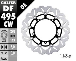 GALFER TARCZA HAMULCOWA PRZÓD YAMAHA FZ 6S FAZER '04-'07; XJ 6S DIVERSION '09-; MT 03 '06-; MT 07 '21-'23; MT 09 850/890 '13-'32