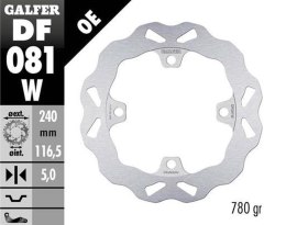 GALFER TARCZA HAMULCOWA TYŁ HONDA CB 400X/F '13-; CB 500F/X (ABS) '13-'21; CB 650F '14-; CB 650R '19-'23; CBR 650R '19-'23; FORZ