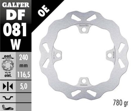GALFER TARCZA HAMULCOWA TYŁ HONDA CB 400X/F '13-; CB 500F/X (ABS) '13-'21; CB 650F '14-; CB 650R '19-'23; CBR 650R '19-'23; FORZ GALFER TARCZA HAMULCOWA TYŁ HONDA CB 400X/F '13-; CB 500F/X (ABS) '13-'21; CB 650F '14-; CB 650R '19-'23; CBR 650R '19-'23; FORZ