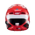 LEATT KASK MOTO 3.5 V24 (+GOGLE VELOCITY 4.5 GRATIS) HELMET KIT RED KOLOR CZERWONY/CZARNY/BIAŁY ROZMIAR XXL (63-64 cm)