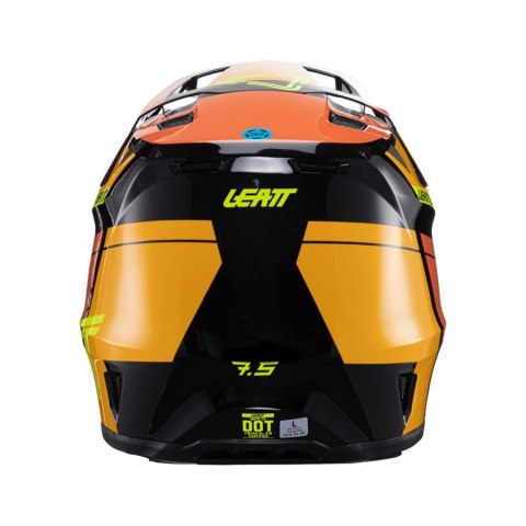 LEATT KASK MOTO 7.5 V24 (+GOGLE VELOCITY 4.5 GRATIS) HELMET KIT CITRUS KOLOR CZARNY/POMARAŃCZOWY/ŻÓŁTY FLUO ROZMIAR XL (61-62 cm LEATT KASK MOTO 7.5 V24 (+GOGLE VELOCITY 4.5 GRATIS) HELMET KIT CITRUS KOLOR CZARNY/POMARAŃCZOWY/ŻÓŁTY FLUO ROZMIAR XL (61-62 cm