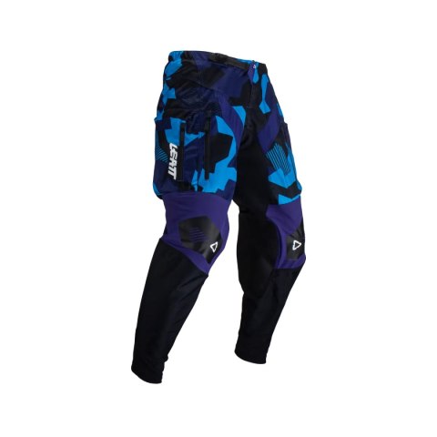 LEATT SPODNIE MOTO 4.5 ENDURO PANTS BLUE KOLOR CZARNY/GRANATOWY/NIEBIESKI/CAMO ROZMIAR S LEATT SPODNIE MOTO 4.5 ENDURO PANTS BLUE KOLOR CZARNY/GRANATOWY/NIEBIESKI/CAMO ROZMIAR S