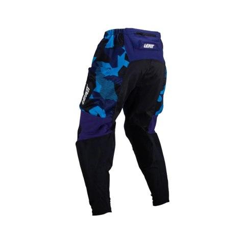 LEATT SPODNIE MOTO 4.5 ENDURO PANTS BLUE KOLOR CZARNY/GRANATOWY/NIEBIESKI/CAMO ROZMIAR S LEATT SPODNIE MOTO 4.5 ENDURO PANTS BLUE KOLOR CZARNY/GRANATOWY/NIEBIESKI/CAMO ROZMIAR S