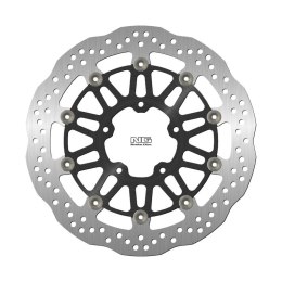 NG TARCZA HAMULCOWA PRZÓD MV AGUSTA BRUTALE 675/800 '12-'20, F3 675 '11-'22 (320X80X5MM) (5X8,25MM) WAVE PŁYWAJĄCA (ŚRODEK ALUMI
