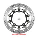 NG TARCZA HAMULCOWA PRZÓD RACE STAR PREMIUM YAMAHA MT-10 '16-'22, R1/R6 '16-'22 (320X132X6MM) (5X8,25MM) (ŚRODEK ALUMINIOWY, POL