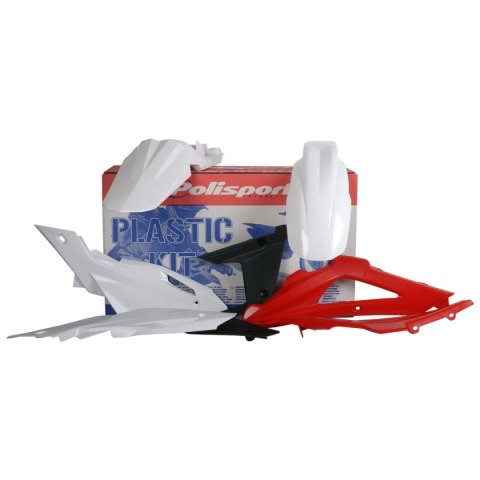 POLISPORT KOMPLET PLASTIKÓW HUSQVARNA TC/FE '09 KOLOR BIAŁO CZARNO CZERWONY OEM POLISPORT KOMPLET PLASTIKÓW HUSQVARNA TC/FE '09 KOLOR BIAŁO CZARNO CZERWONY OEM