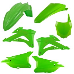POLISPORT KOMPLET PLASTIKÓW KAWASAKI KX 85 '22-'24; KX 100 '22-'24; KX 112 '22-'24 W ZESTAWIE TABLICA PRZEDNIA (8662900001) KOLO