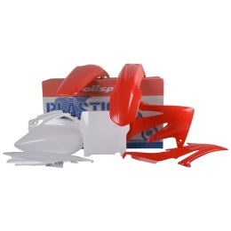 POLISPORT WYPRZEDAŻ KOMPLET PLASTIKÓW HONDA CRF 450R '05-'06 KOLOR CZERWONO BIAŁY OEM