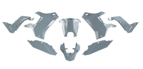 RACETECH (RTECH) KOMPLET PLASTIKÓW (BEZ PRZEDNIEGO BŁOTNIKA) T7 REVOLUTION YAMAHA TENERE 700 '19-'24 KOLOR SZARY RACETECH (RTECH) KOMPLET PLASTIKÓW (BEZ PRZEDNIEGO BŁOTNIKA) T7 REVOLUTION YAMAHA TENERE 700 '19-'24 KOLOR SZARY