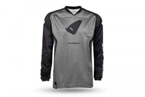 UFO KOSZULKA BAMBERG JERSEY CROSS KOLOR SZARY/CZARNY ROZMIAR XL - KOLEKCJA 2024 UFO KOSZULKA BAMBERG JERSEY CROSS KOLOR SZARY/CZARNY ROZMIAR XL - KOLEKCJA 2024