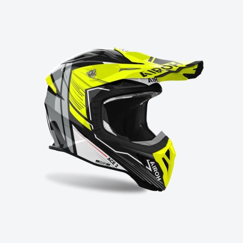 AIROH KASK CROSS / ENDURO / ATV / QUAD AVIATOR ACE 2 ENGINE KOLOR CZARNY/SZARY/ŻÓŁTY FLUO ROZMIAR L AIROH KASK CROSS / ENDURO / ATV / QUAD AVIATOR ACE 2 ENGINE KOLOR CZARNY/SZARY/ŻÓŁTY FLUO ROZMIAR L
