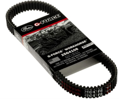 GATES PASEK NAPĘDOWY ATV G-FORCE (1073x32x14,4MM) POLARIS ACE 500/570 '18-'20, GENERAL/RANGER CREW/XP 1000 '16-'20, RZR 570 '17- GATES PASEK NAPĘDOWY ATV G-FORCE (1073x32x14,4MM) POLARIS ACE 500/570 '18-'20, GENERAL/RANGER CREW/XP 1000 '16-'20, RZR 570 '17-