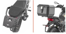 KAPPA STELAŻ KUFRA CENTRALNEGO (ANODOWANE ALUMINIUM) MOTO GUZZI STELVIO '24- ALUMINIOWY MONOKEY