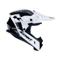 KENNY RACING WYPRZEDAŻ KASK CROSS/ENDURO MODEL TITANIUM MIPS BLACK/WHITE KOLOR BIAŁY/CZARNY ROZMIAR L ( 59 - 60 CM )