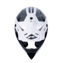 KENNY RACING WYPRZEDAŻ KASK CROSS/ENDURO MODEL TITANIUM MIPS BLACK/WHITE KOLOR BIAŁY/CZARNY ROZMIAR L ( 59 - 60 CM )
