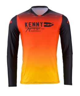 KENNY RACING WYPRZEDAŻ KOSZULKA CROSS/ENDURO MODEL PERFORMANCE WAVE RED KOLOR CZERWONY/CZARNY/ŻÓŁTY ROZMIAR M