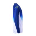 KENNY RACING WYPRZEDAŻ KOSZULKA CROSS/ENDURO MODEL TITANIUM PREMIUM NAVY KOLOR NIEBIESKI/BIAŁY/ŻÓŁTY FLUO ROZMIAR M