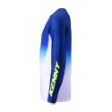 KENNY RACING WYPRZEDAŻ KOSZULKA CROSS/ENDURO MODEL TITANIUM PREMIUM NAVY KOLOR NIEBIESKI/BIAŁY/ŻÓŁTY FLUO ROZMIAR M