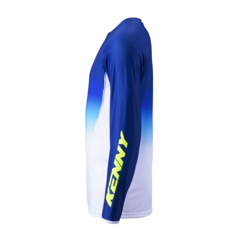 KENNY RACING WYPRZEDAŻ KOSZULKA CROSS/ENDURO MODEL TITANIUM PREMIUM NAVY KOLOR NIEBIESKI/BIAŁY/ŻÓŁTY FLUO ROZMIAR M KENNY RACING WYPRZEDAŻ KOSZULKA CROSS/ENDURO MODEL TITANIUM PREMIUM NAVY KOLOR NIEBIESKI/BIAŁY/ŻÓŁTY FLUO ROZMIAR M