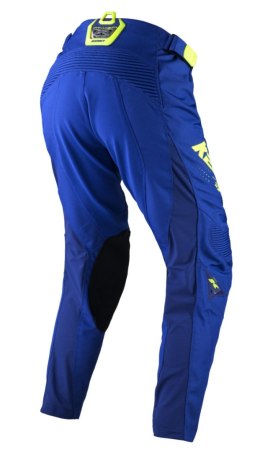 KENNY RACING WYPRZEDAŻ SPODNIE CROSS/ENDURO MODEL TITANIUM PREMIUM NAVY KOLOR NIEBIESKI/ŻÓŁTY FLUO ROZMIAR 32