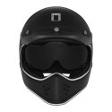 NOX PREMIUM KASK INTEGRALNY (FULL FACE) SEVENTY II SOLID KOLOR CZARNY MAT ROZMIAR XXL