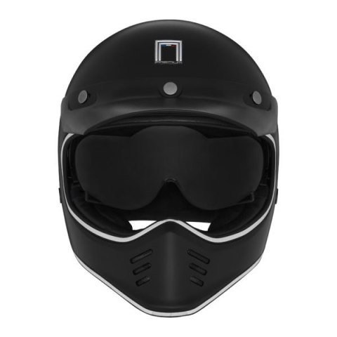 NOX PREMIUM KASK INTEGRALNY (FULL FACE) SEVENTY II SOLID KOLOR CZARNY MAT ROZMIAR XXL NOX PREMIUM KASK INTEGRALNY (FULL FACE) SEVENTY II SOLID KOLOR CZARNY MAT ROZMIAR XXL
